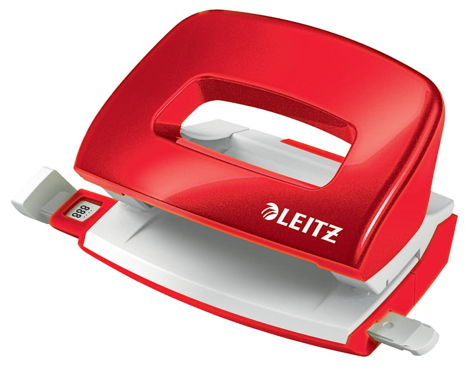 Leitz Locher Mini Nexxt Wow 5060, Rot, Im Karton