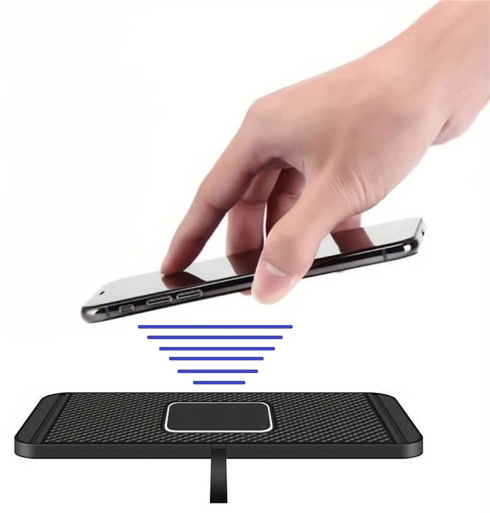 Iwh Wireless-Ladepad Mit Schnellladefunktion, 1x Usb-C
