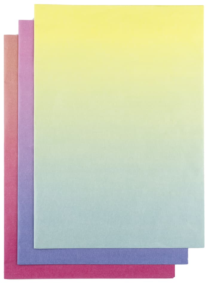 Folia Seidenpapier, 500 X 700 Mm, 20 G/Qm, Regenbogenverlauf