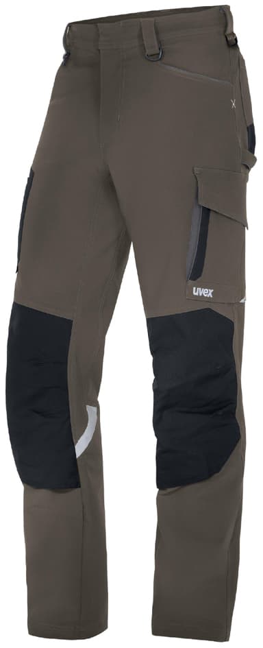 Uvex Herren-Cargohose Suxxeed Craft, Khaki, Gr. 52