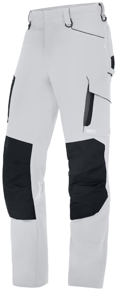 Uvex Herren-Cargohose Suxxeed Craft, Weiß, Gr. 54