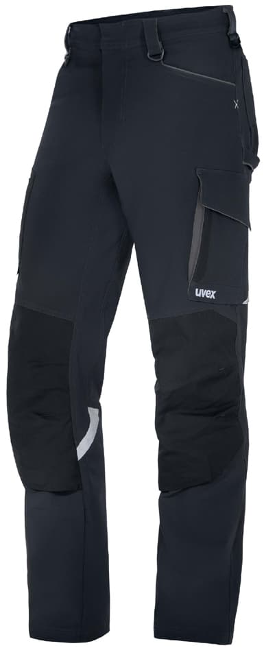 Uvex Herren-Cargohose Suxxeed Craft, Graphit, Gr. 58