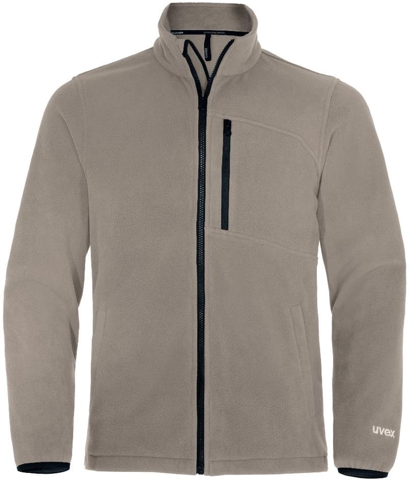 Uvex Herren-Fleecejacke Suxxeed Craft, Beige, 5xl