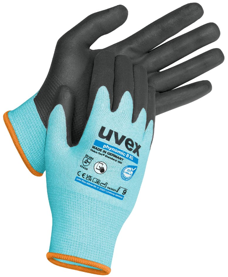 Uvex Schnittschutz-Handschuh Uvex Phynomic B Xg, Größe 8