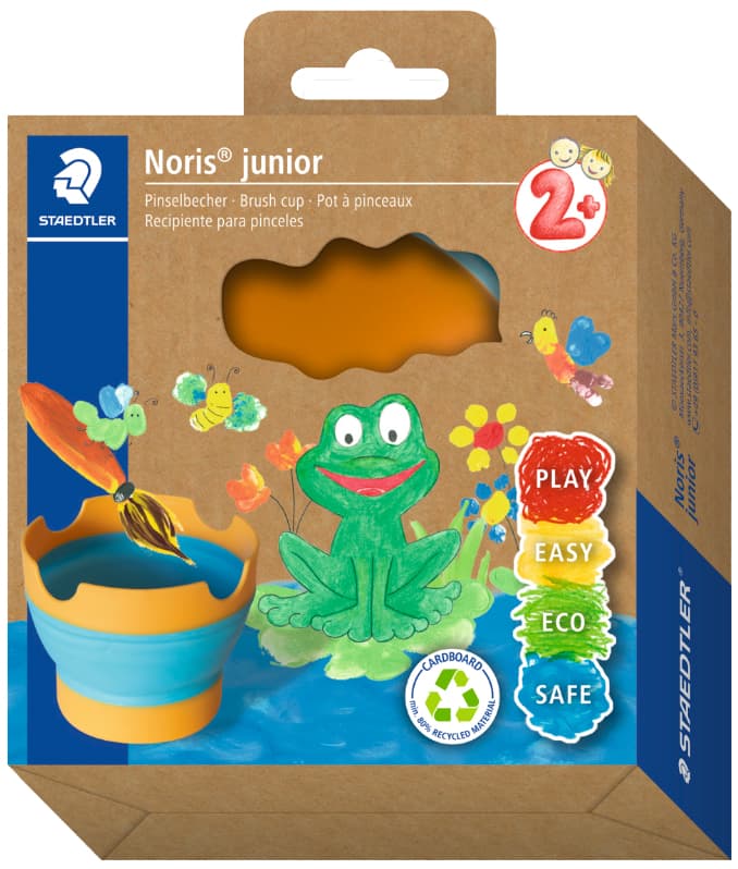 Staedtler Wasserbecher Noris Junior, Türkis/Sonnengelb