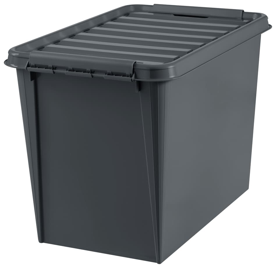 Smartstore Aufbewahrungsbox Recycled 46 L, Anthrazit