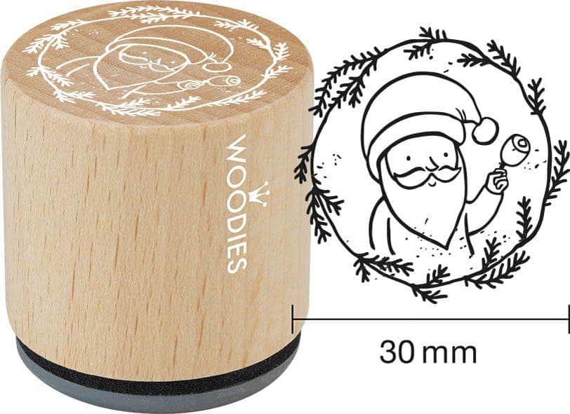 Colop Motiv-Stempel Woodies , Weihnachtsmann,