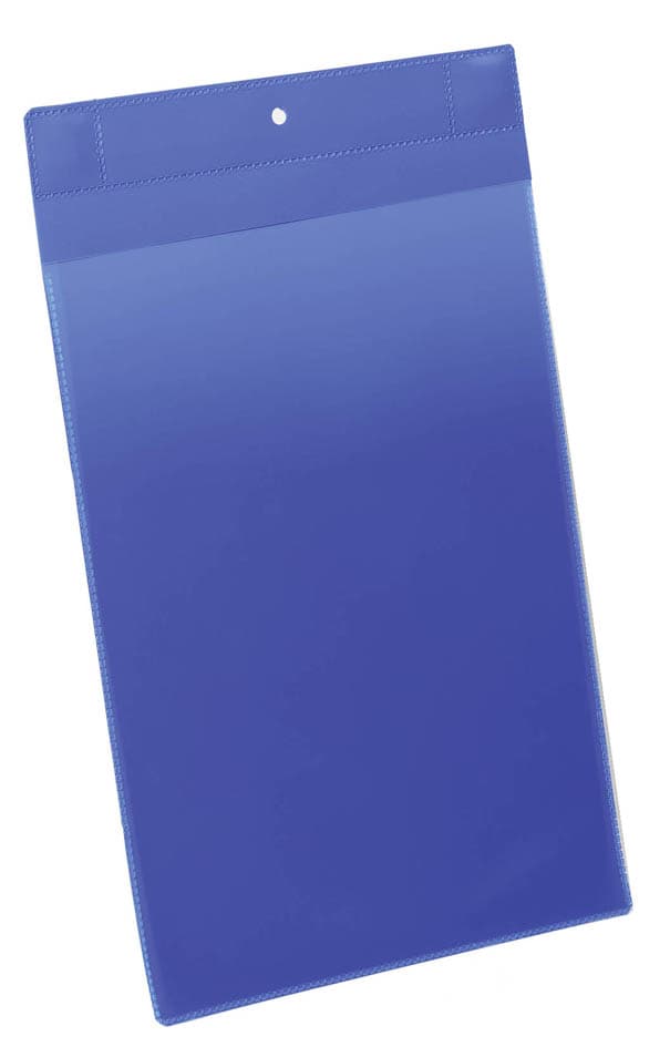 Durable Neodym-Magnettasche, Din A4 Hoch, Blau