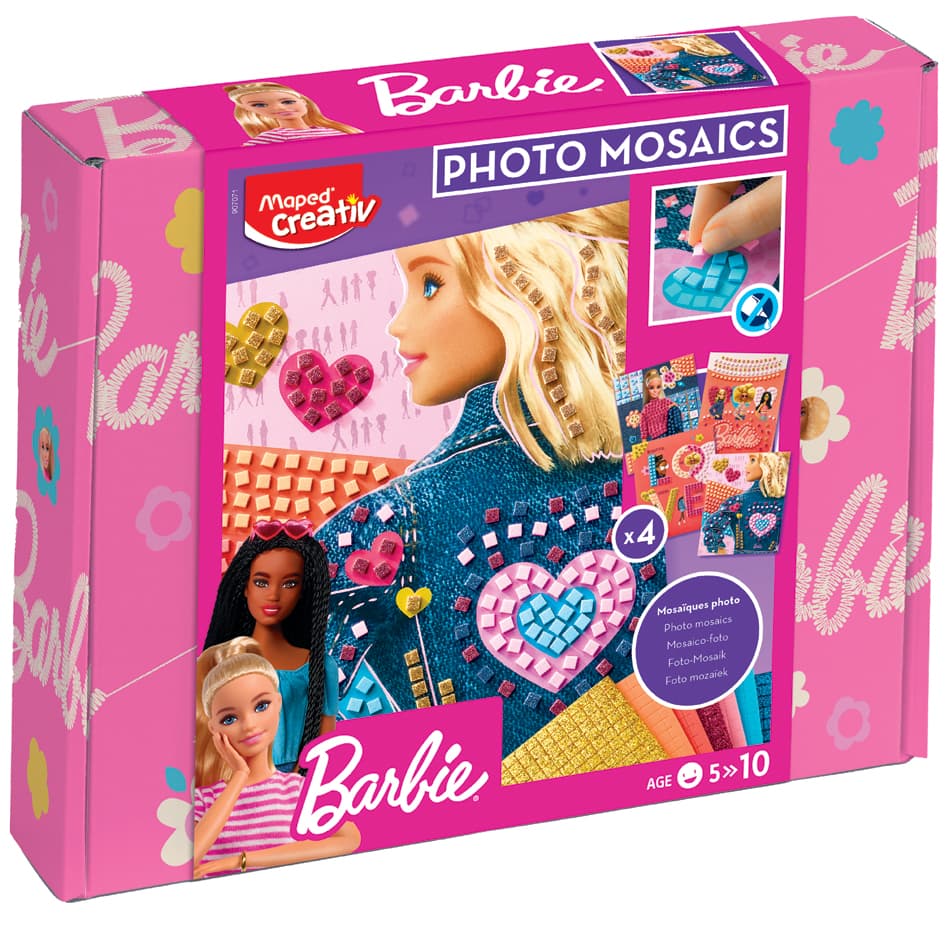 Maped Creativ Moosgummi-Mosaik Photo Mosaics Barbie