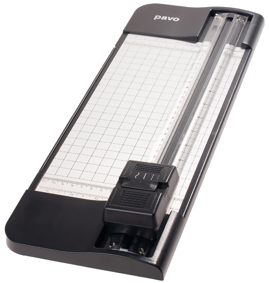 Pavo Rollen-Schneidemaschine Multicutter, Din A4, Schwarz