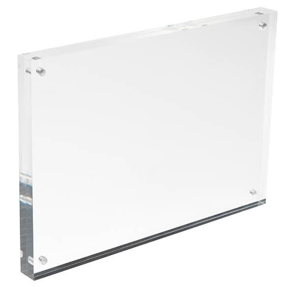Deflecto Magnetischer Tischaufsteller, A6, Transparent