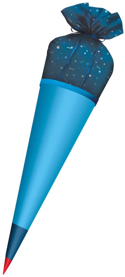 Roth Stoffbezug Für Diy-Stoffschultüte Zum Bügeln, Blau