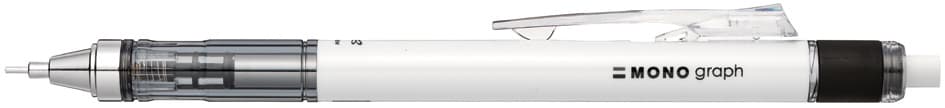 Tombow Druckbleistift , Mono Graph, , 0,7 Mm, Weiß