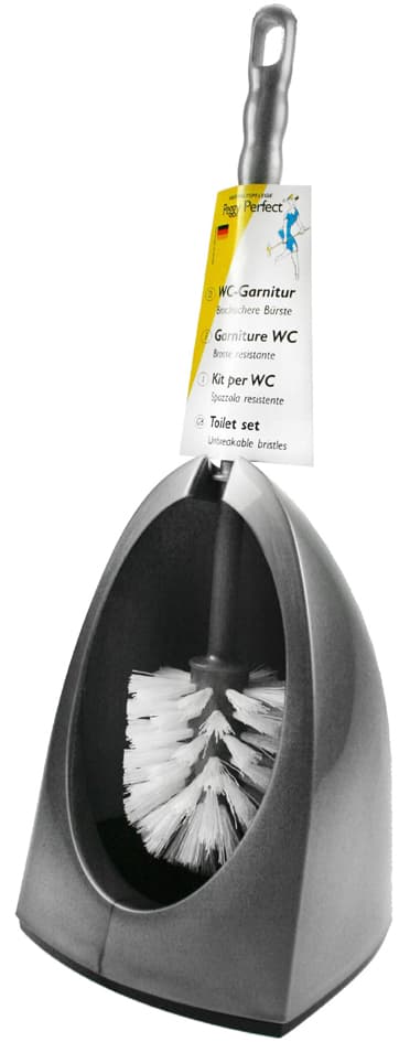 Peggy Perfect Wc-Garnitur , Ergonomic, , Silber