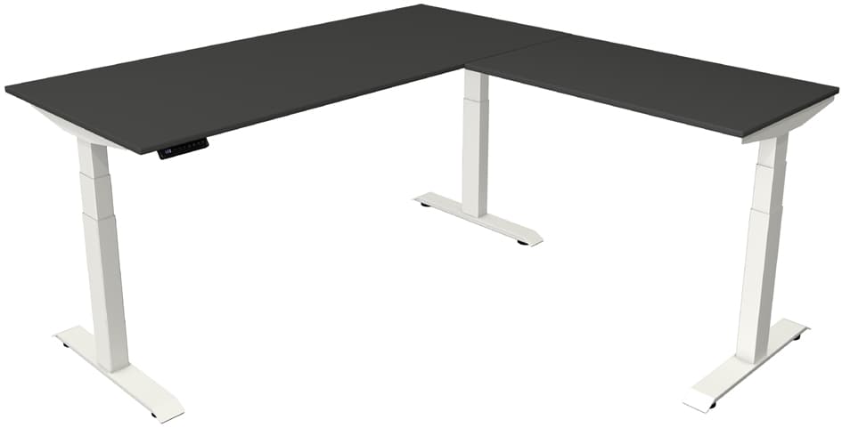 Kerkmann Sitz-Steh-Schreibtisch Move 4 Mit Anbau, Eiche