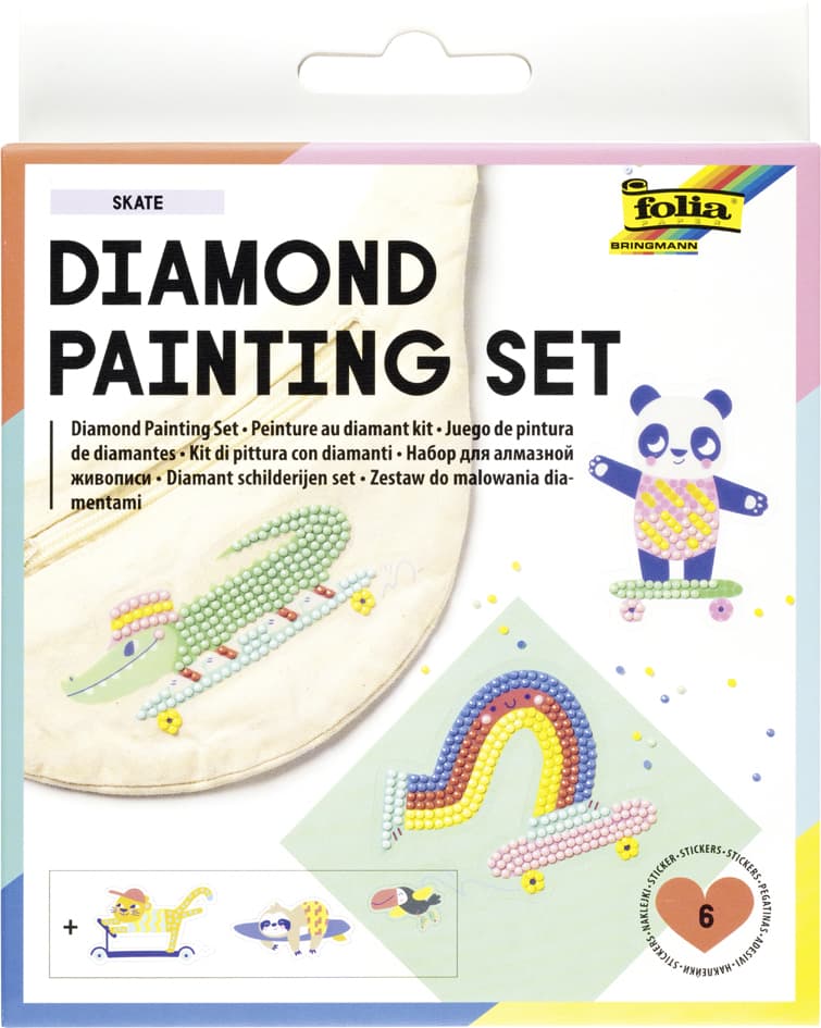 Folia Diamond Painting Set Skate