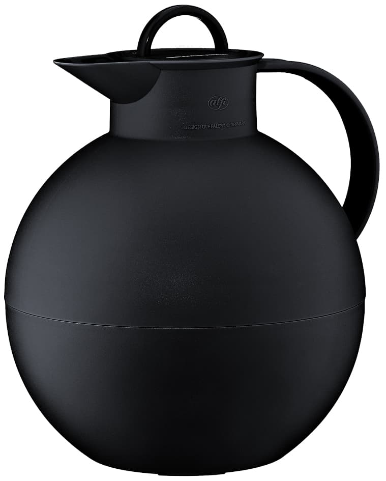Alfi Isolierkanne Kugel, 0,94 Liter, Schwarz