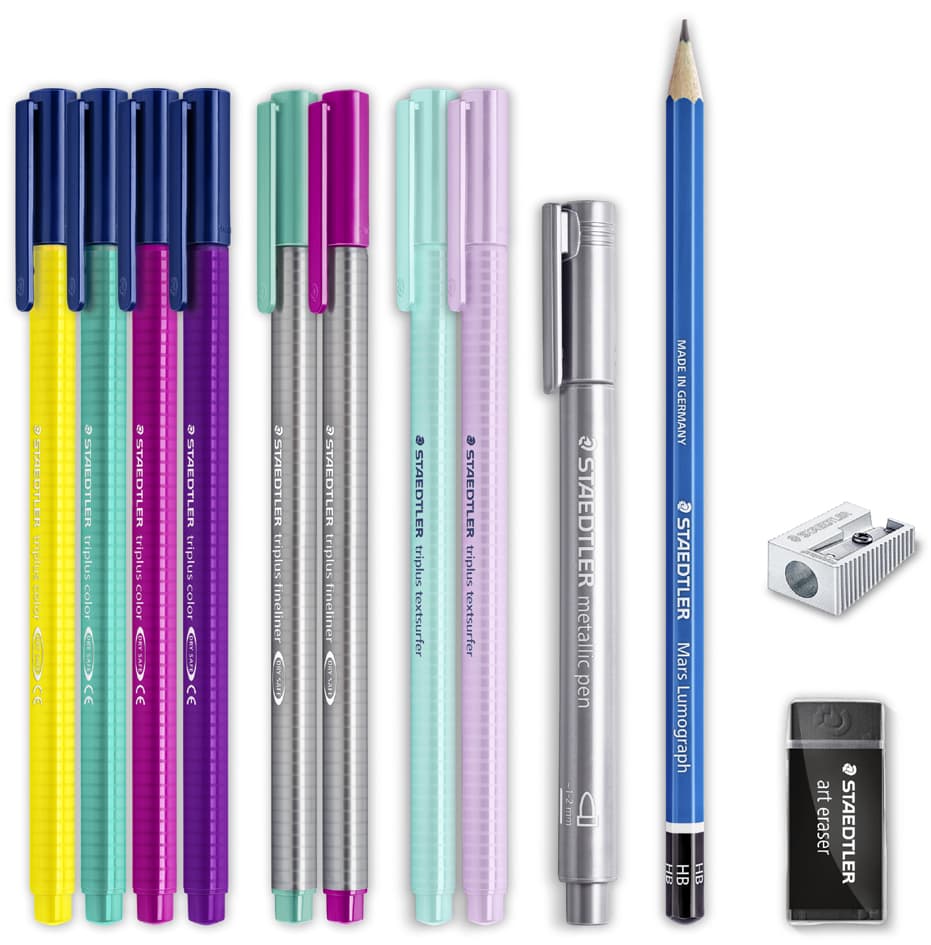 Staedtler Handlettering-Set, 12-Teilig