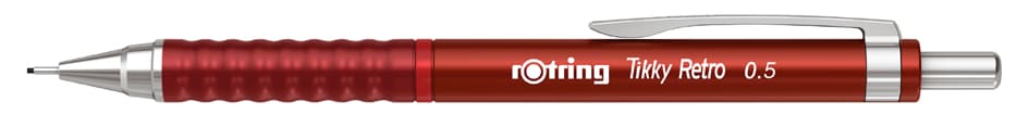 Rotring Feinminenstift Tikky Retro, 0,5 Mm, Rot