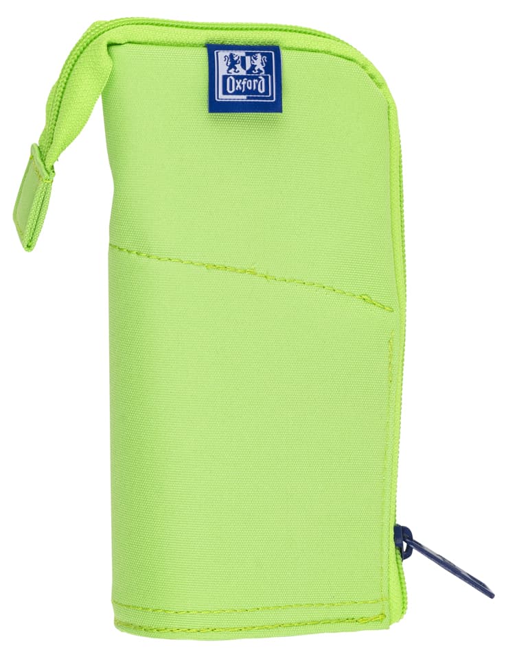 Oxford Schlamper-Etui , Stand-Up, , Polyester, Hellgrün