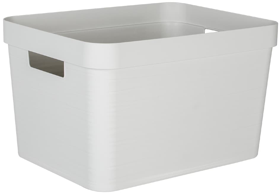 Eda Aufbewahrungsbox Stone, 30 Liter, Lorbeergrün