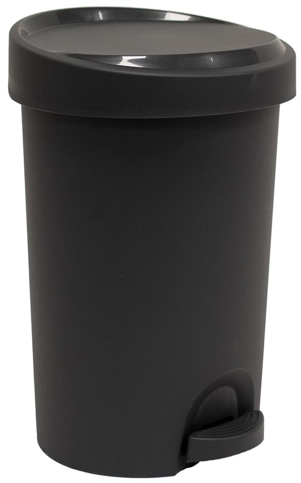 Eda Tret-Abfallbehälter Stepy, 15 Liter, Pp, Anthrazit