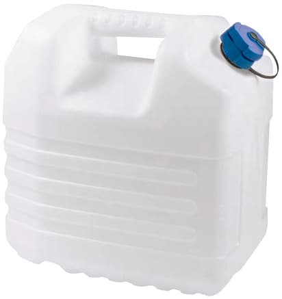 Eda Wasserkanister, 20 Liter, Mit Ausgießer, Weiß