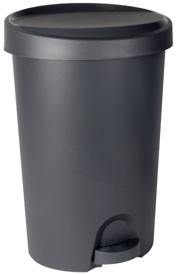 Eda Tret-Abfallbehälter Stepy, 27 Liter, Pp, Anthrazit