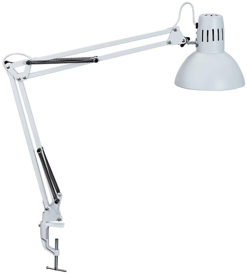 Maul Led-Tischleuchte Maulstudy, Mit Klemmfuß, Weiß