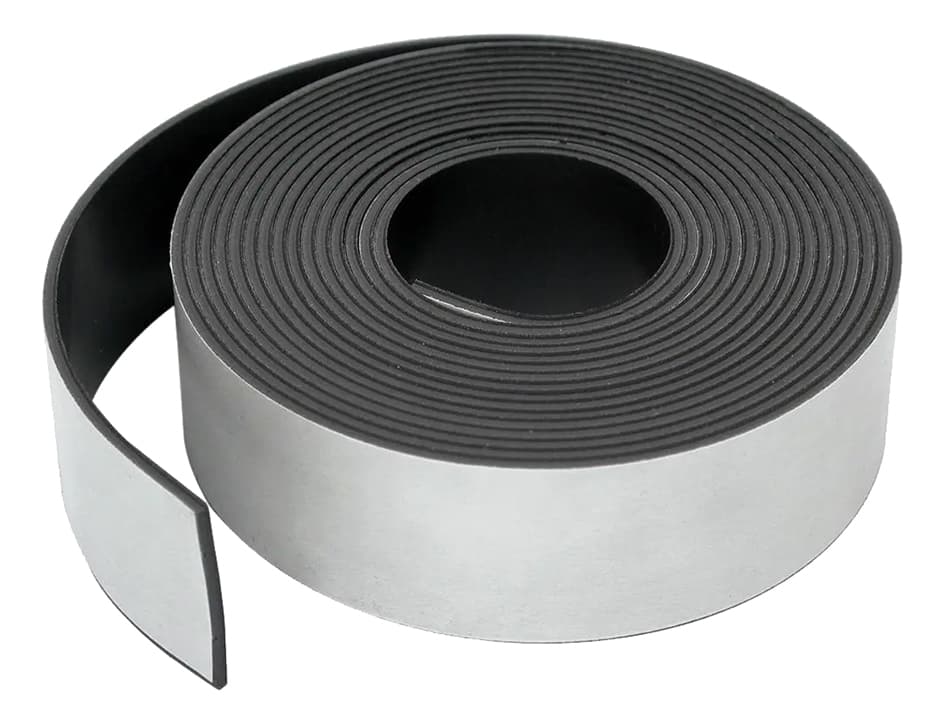 Rillprint Magnetband, 50 Mm X 5 M, Weiß
