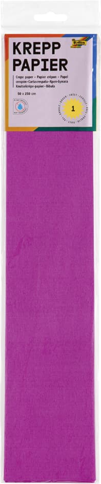 Folia Krepppapier-Lagen, (B)500 Mm X (L)2,5 M, Primel