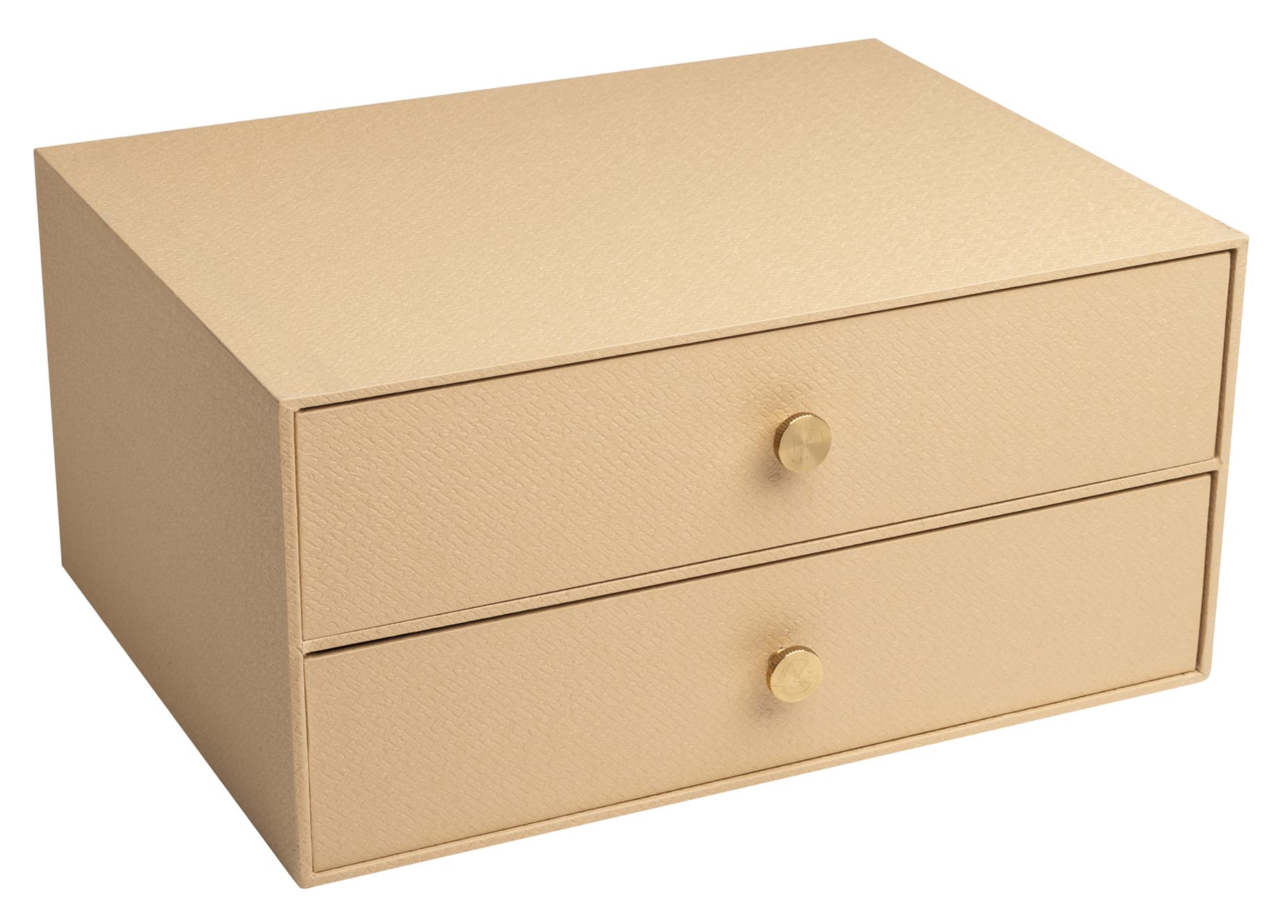 Exacompta Schubladenbox Office By Me, 2 Schübe, Beige
