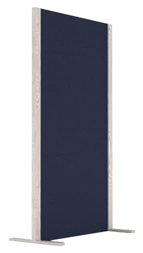 Magnetoplan Akustik-Trennwand Wood Series, Single, Blau