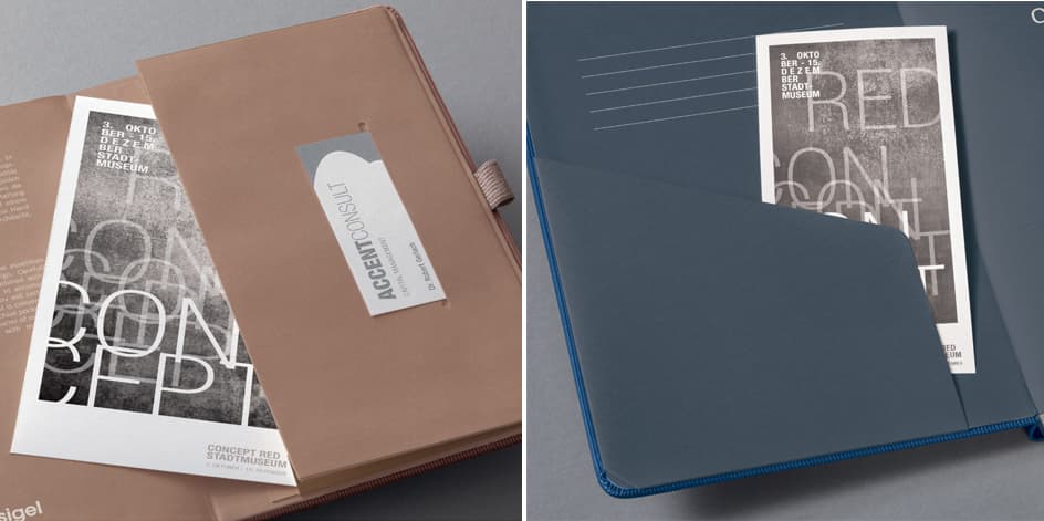Sigel Notizbuch Conceptum, Din A5, Kariert, Rose