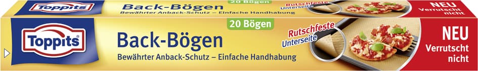 Toppits Backpapier-Zuschnitte, 380 X 420 Mm, Naturbraun