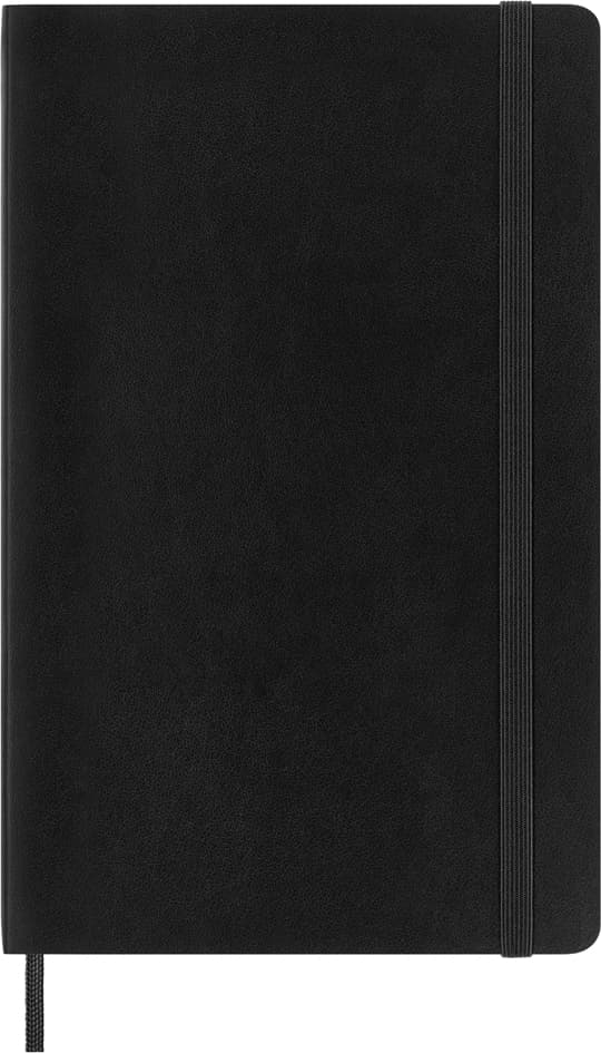 Moleskine Notizbuch, L/A5, Gepunktet, Softcover, Schwarz