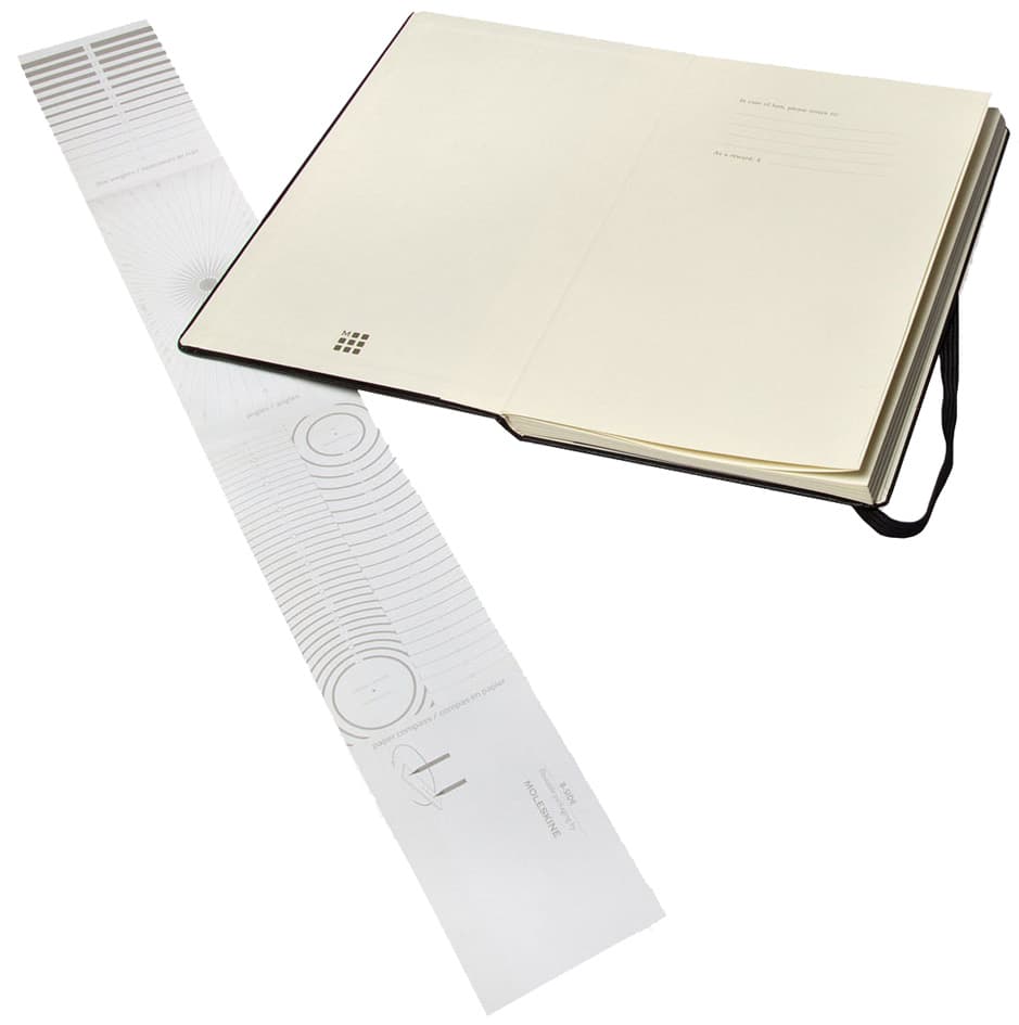 Moleskine Japanisches Album, 165g/Qm, L/A5, Hardcover, Sw