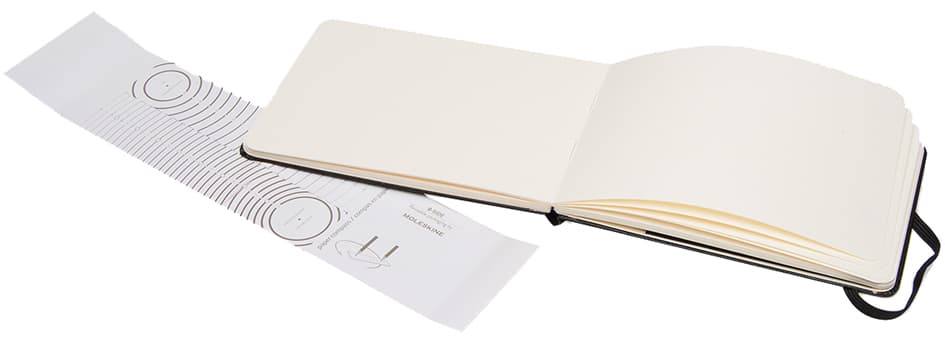 Moleskine Aquarellalbum, Xl, 200g/Qm, Hardcover, Schwarz