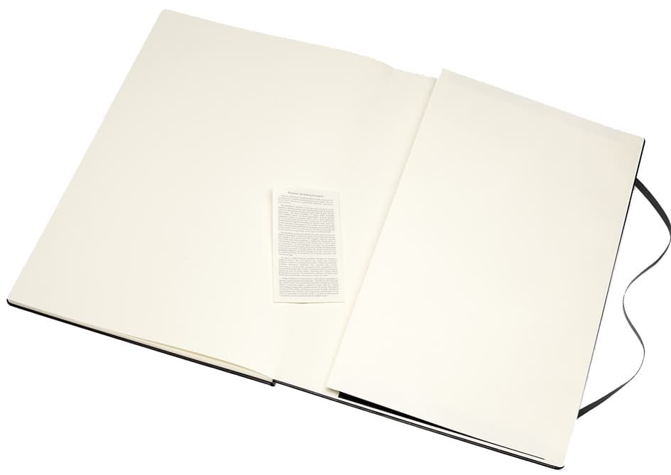 Moleskine Aquarellnotizbuch, A3, 200g/Qm, Hardcover, Schwarz