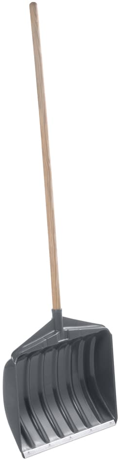 Eda Schneeschaufel Mit Holzstiel, Breite: 460 Mm, Grau