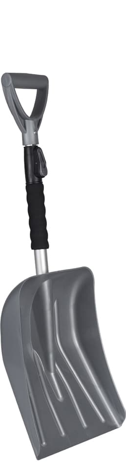 Eda Schaufel Mit Aluminiumstiel, Ausziehbar, Breite: 250 Mm