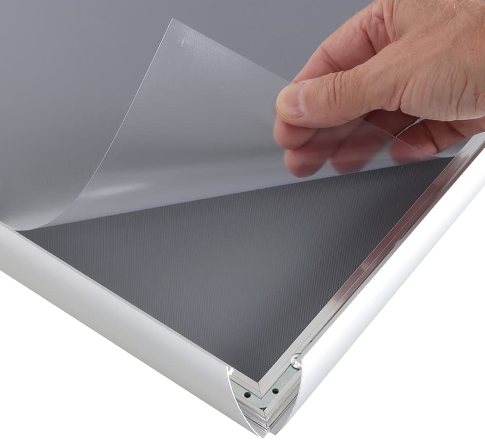 Europel Plakatrahmen Economy, Din A5, 25 Mm, Silber Eloxiert