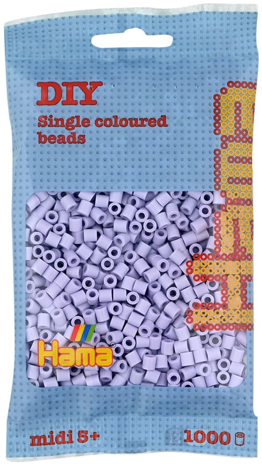 Hama Bügelperlen Midi, Heller Lavendel, Im Beutel