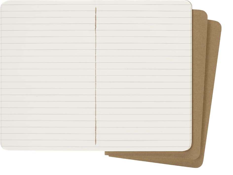 Moleskine Notizheft Cahier, P/A6, Liniert, Karton, Braun