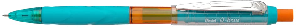Pentel Druckbleistift Q-Erase, 0,7 Mm, Mint/Orange