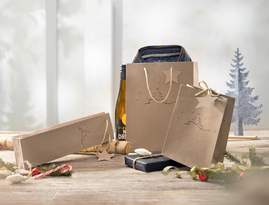Sigel Weihnachts-Geschenktüte , Christmas Tree, , Klein