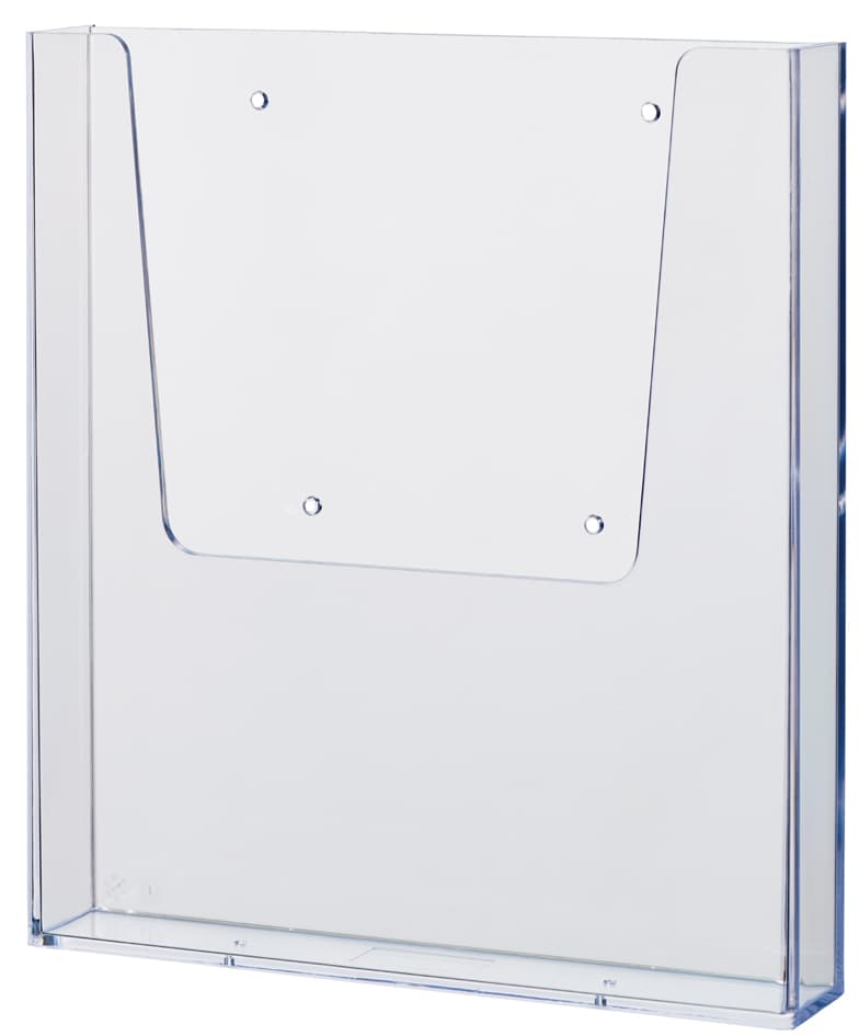 Helit Wand-Prospekthalter , The Help Wall, , Din A4, Glasklar