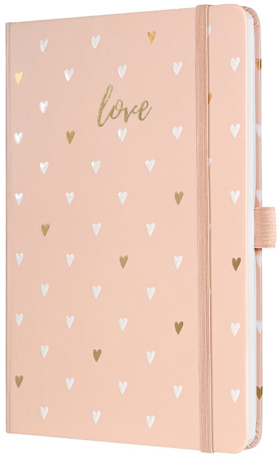 Sigel Notizbuch Jolie Beauty , Rose Love, , A5