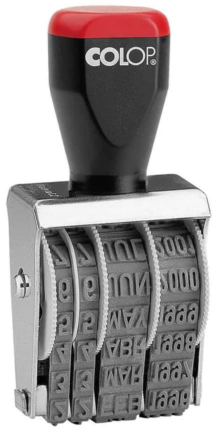 Colop Datumstempel 09000, Monate In Buchstaben