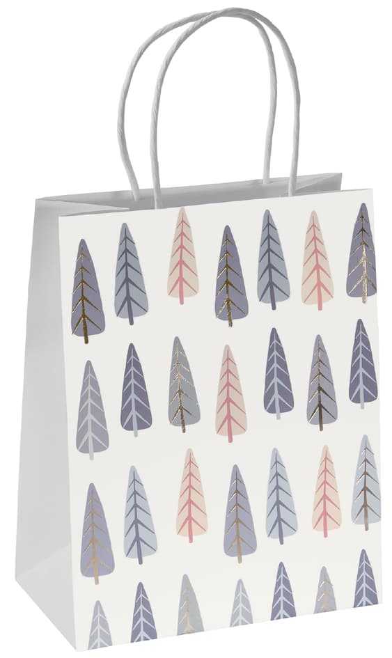 Sigel Weihnachts-Geschenktüte , Pine Trees, , Klein